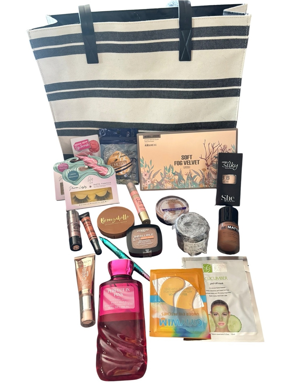 Saks Fifth Avenue Mystery Skincare and Makeup Bundle Tote